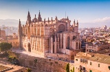 La Seu, Kathedrale von Palma, Luftaufnahme