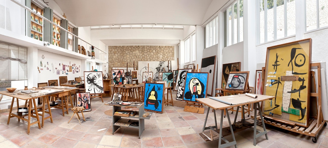 Pilar and Joan Miró Foundation in Mallorca