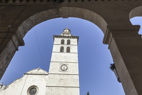 "Kirche Santa María la Mayor in Inca (Mallorca, Balearen) "