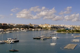 "Port of Maó in Menorca (Balearic Islands) "