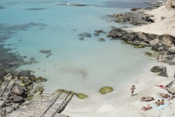 Cala des Mort, em Sant Francesc de Formentera (Ilhas Baleares)