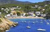 View of Sant Josep de sa Talaia on the island of Ibiza (Balearic Islands)