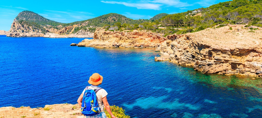 Hiking in Punta Galera, Ibiza