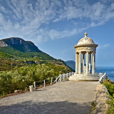 Son Marroig Gardens in Deya. Mallorca