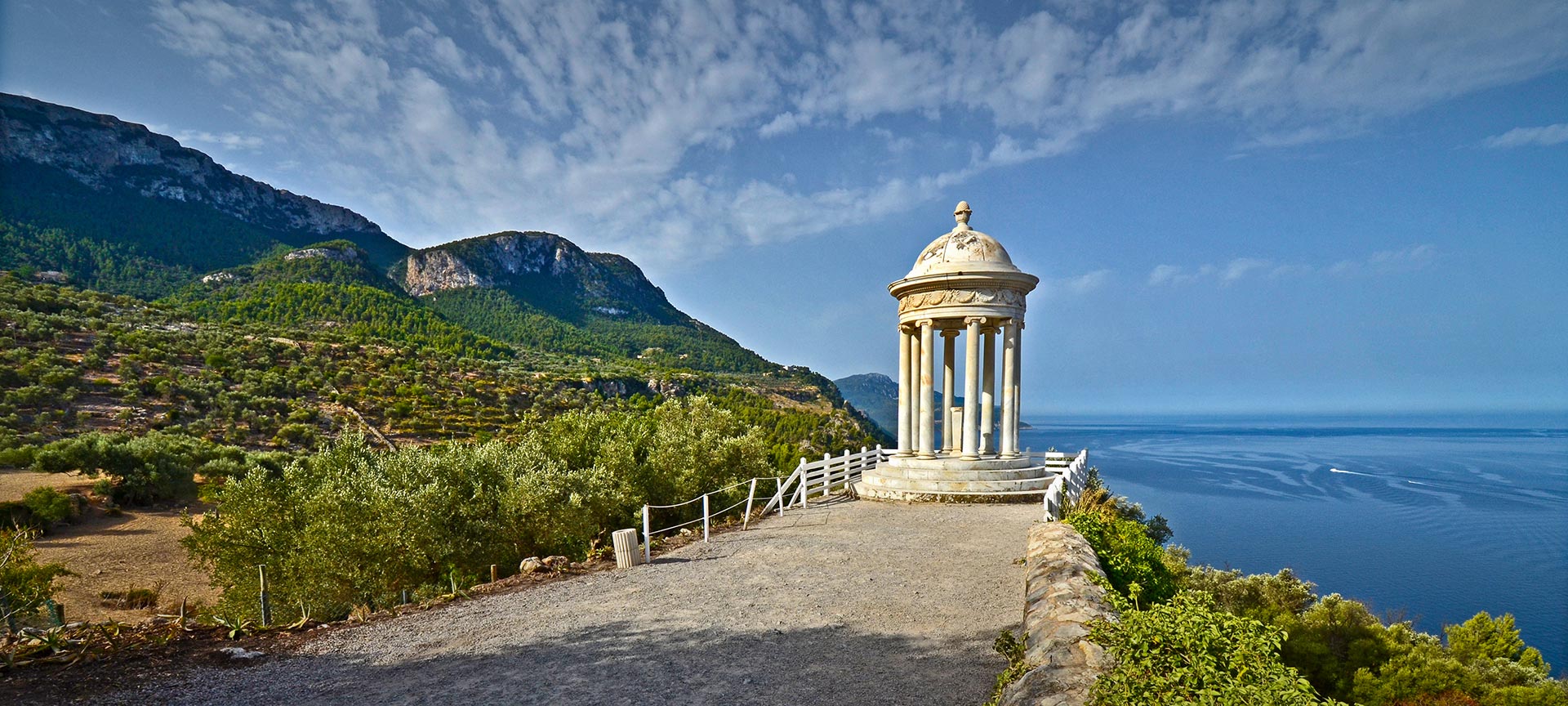Jardins de Son Marroig à Deya. Majorque