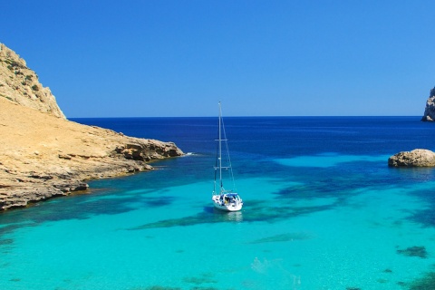 Barca a vela a Maiorca