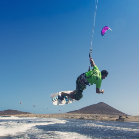 Kitesurf a El Médano, Tenerife (Isole Canarie)