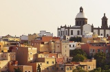 Panoramic view of Agüimes (Gran Canaria, Canary Islands)