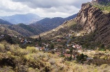 Panoramica di Ayacata (Gran Canaria, Isole Canarie)