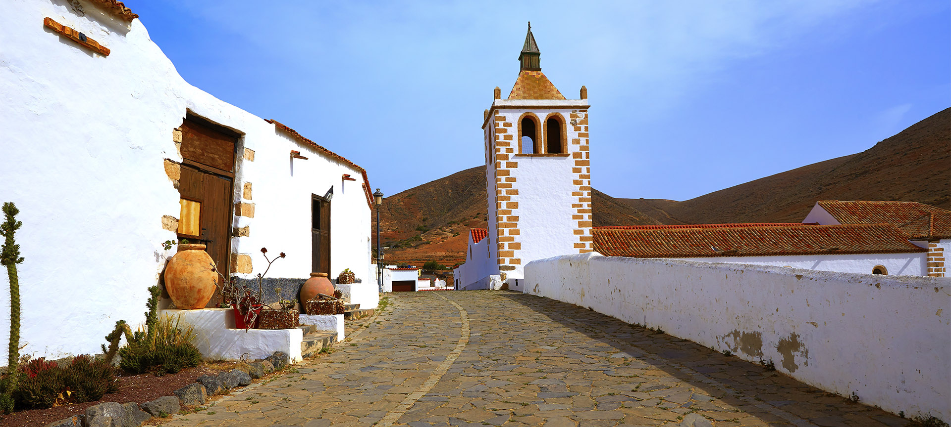 Church of Santa María in Betancuria (Fuerteventura, Canary Islands)