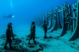 “Crossing the Rubicon”, Jason deCaires Taylor. Lanzarote Atlantic Museum