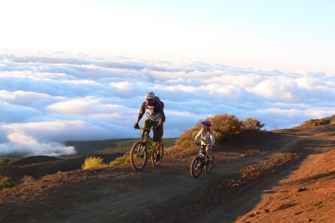 Bicicleta de montaña en Tenerife