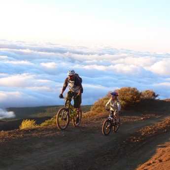 Bicicleta de montaña en Tenerife