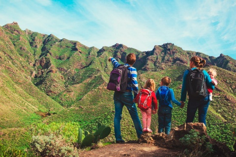 Trekking in famiglia, Canarie