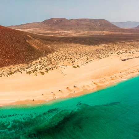 Veduta di La Graciosa, Isole Canarie