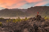 Paisagem na ilha de La Palma, Ilhas Canárias