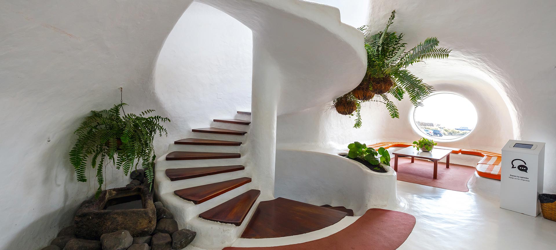 Aussichtspunkt auf den Fluss, Werk von César Manrique