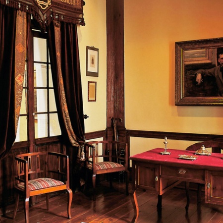 Interior da Casa-Museu Pérez Galdós. Las Palmas de Gran Canaria