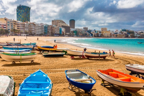 Plage: Las Canteras, Las Palmas de Gran Canaria