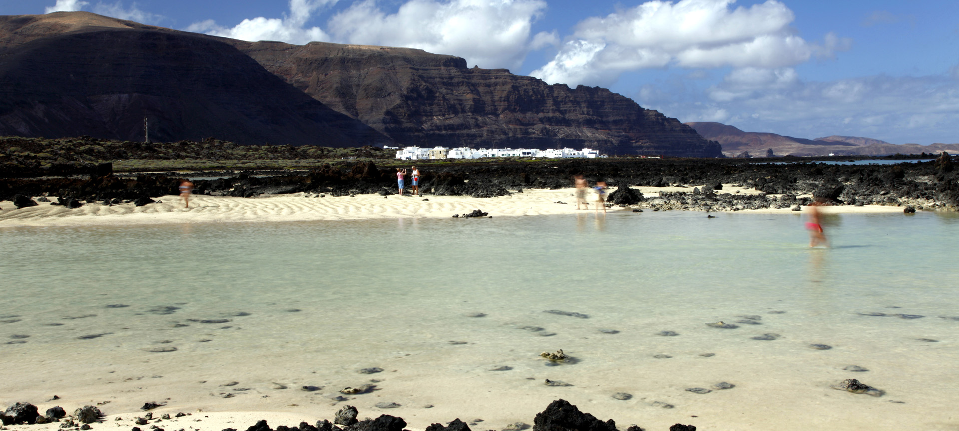 Órzola beach in Haría (Lanzarote, Canary Islands)