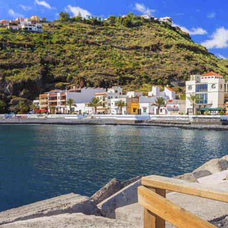Playa de Santiago, em La Gomera (Ilhas Canárias)
