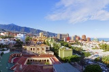 Panoramic view of Puerto de la Cruz on the island of Tenerife (Canary Islands)