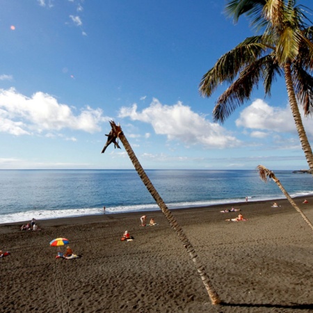 Una spiaggia di Los Llanos de Aridane, sull’isola di La Palma (Isole Canarie)