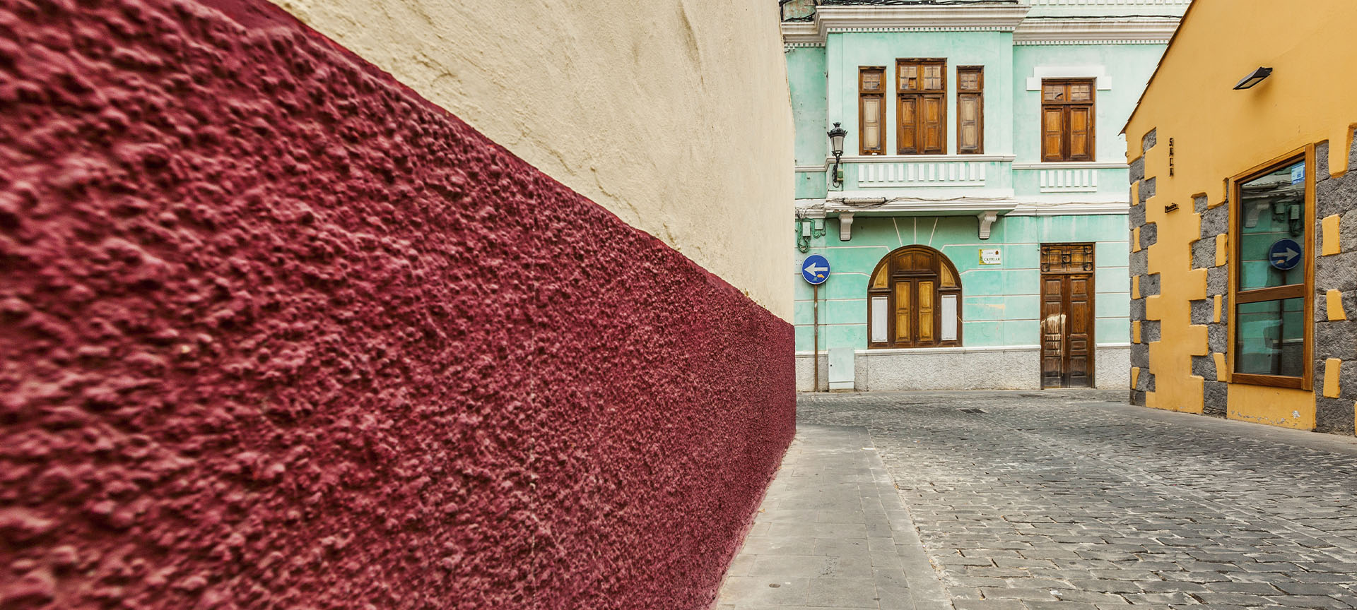 "Streets of Santa Brígida on the island of Gran Canaria (Canary Islands) "