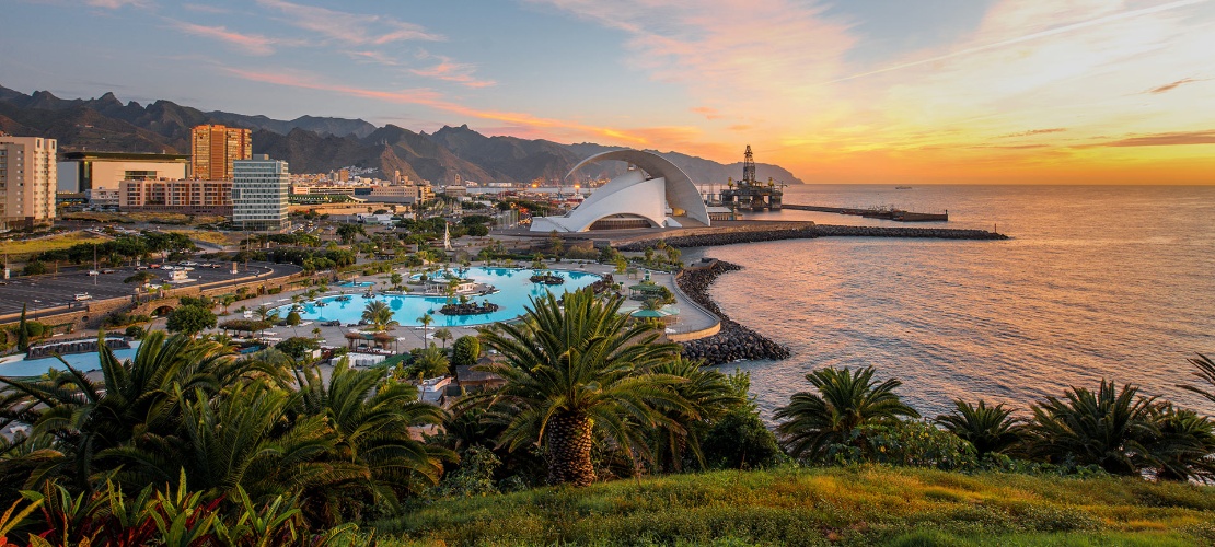 Santa Cruz de Tenerife, nelle isole Canarie