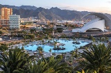 Vista panorâmica de Santa Cruz de Tenerife, na ilha de Tenerife (Ilhas Canárias)