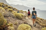 Caminhantes em Gran Canária