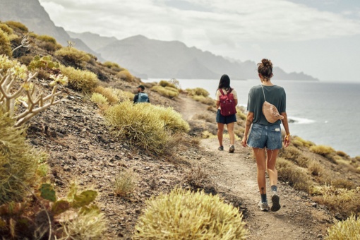 Randonneurs à Gran Canaria