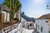 Tejeda, en la isla de Gran Canaria (Islas Canarias)