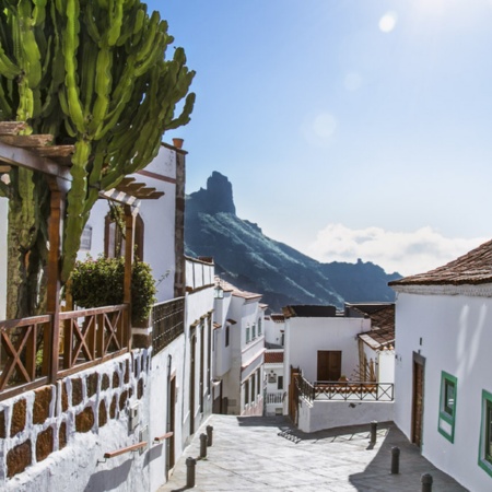 Tejeda on the island of Gran Canaria (Canary Islands)