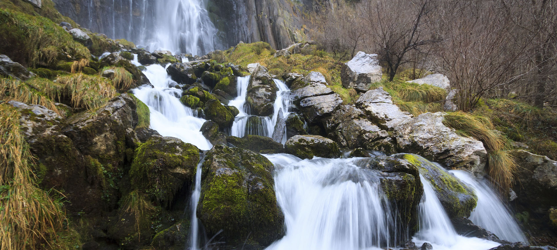 Source of the river Asón (Cantabria)
