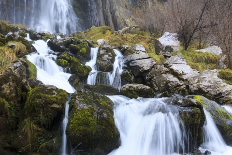 Source of the river Asón (Cantabria)