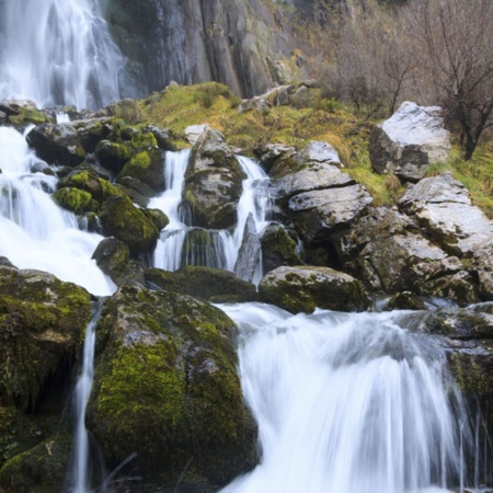 Source of the river Asón (Cantabria)