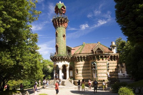 El Capricho, en Comillas (Cantabria)