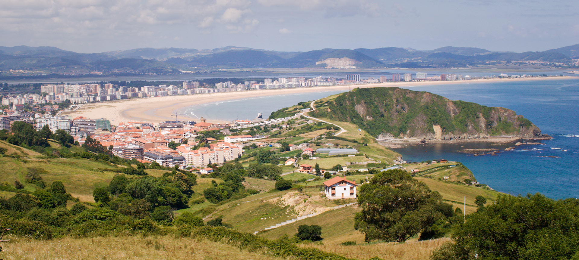 View of Laredo, Cantabria
