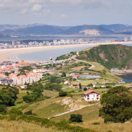 Veduta di Laredo, Cantabria