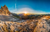 Widok panoramiczny na Picos de Europa