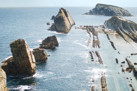 Praia La Arnia na Cantábria