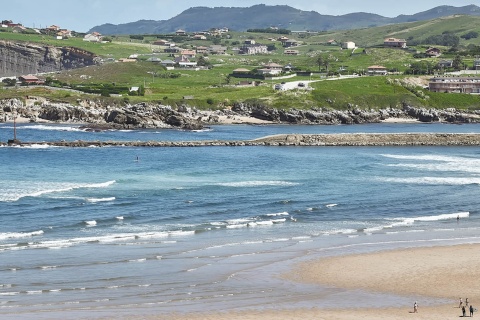 Vue de Suances, Cantabrie