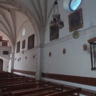 Intérieur de l'ermitage Nuestra Señora de Belén à Belorado