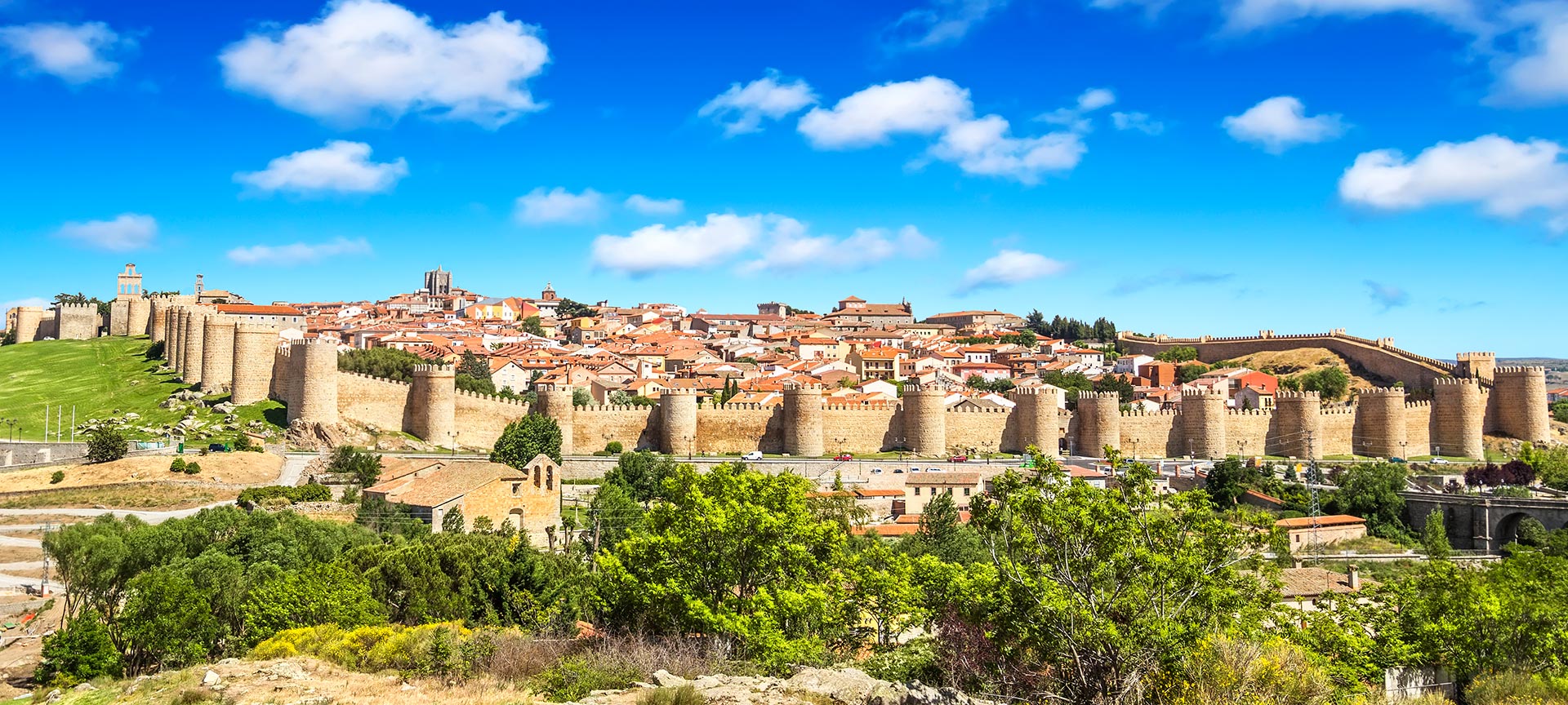 Vue générale d'Ávila Vue générale d'Ávila