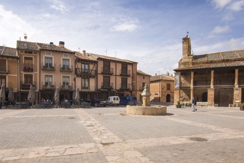 Plaza Mayor di Ayllón (Segovia, Castiglia e León)