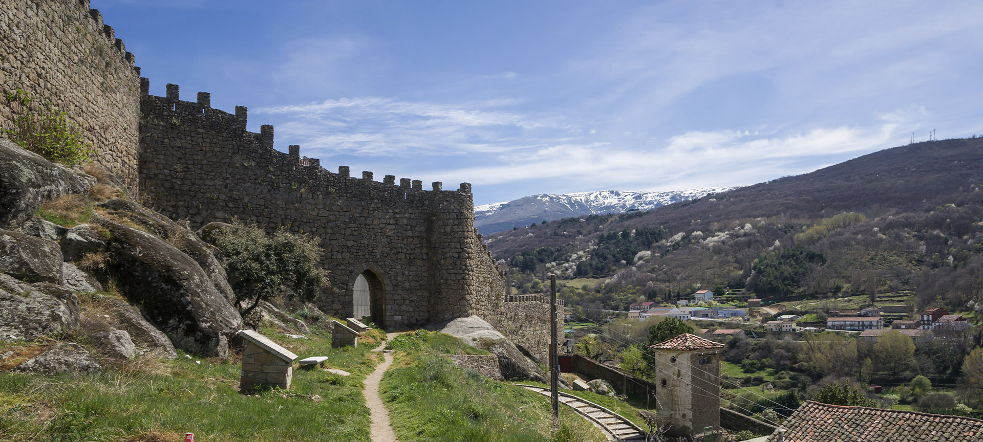 Панорамный вид на Бехар (Саламанка, Кастилия-и-Леон).