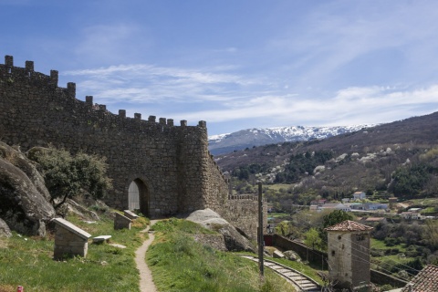 Panoramic view of Béjar (Salamanca, Castilla y Leon)