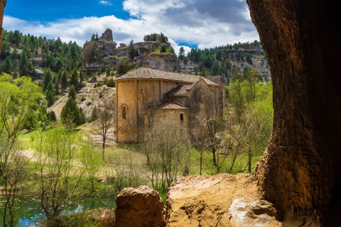 Canyon de la rivière Lobos dans la province de Soria, Castille-León