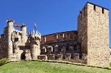 Templar Castle of Ponferrada in León (Castilla y León)
